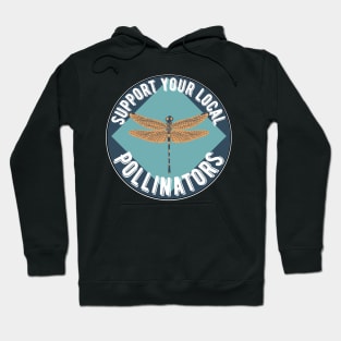 Support Dragonfly Pollinators Hoodie